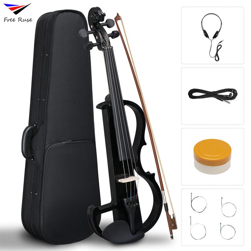 Starter Violins Primary Instrument 4 4 Electric Violin for Students, Beginners, Professionals and Performances Violin Instrument