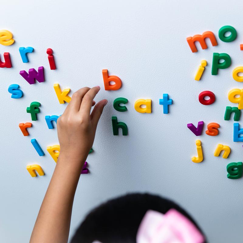 Educational Insights Multicolored Lowercase AlphaMagnets, Set of 42 Magnetic Letters, Alphabet Toy, Boys & Girls Ages 3+