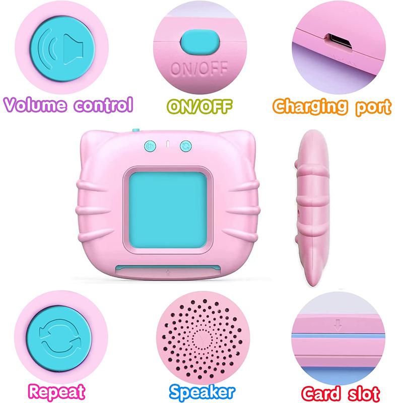 Talking Flash Cards with 224 Sight Words,Montessori Toys,Speech Training Sensory Toys,Learning Cards English Educational Learning Tools Christmas Gifts for Boys and Girls