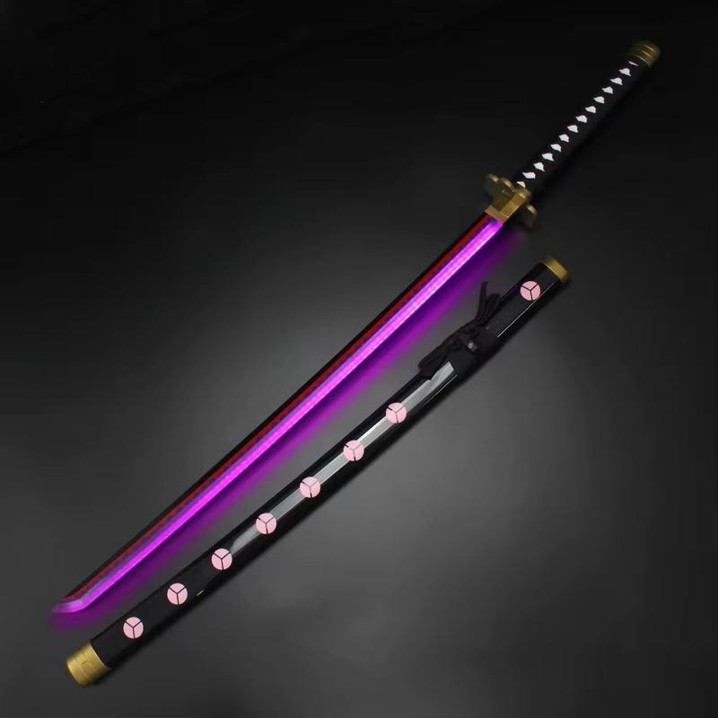 Zoro Katana LED, One Piece Inspired, Model Shusui, Anime-Inspired Prop