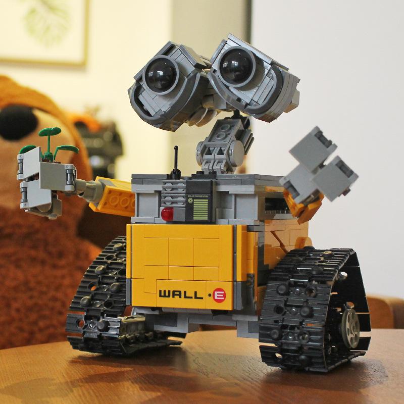 Wally Robot building blocks Enlightenment building blocks EducationalToy,Best Gift Toy,DesktopAssemblyOrnaments for Home & OfficeDecoration toy & Christmas Gift