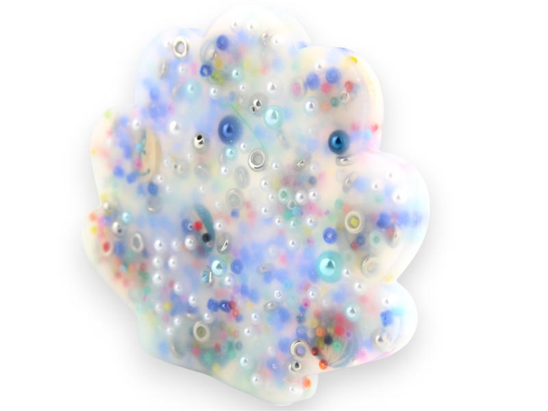 Seashell Pick Party Pad - Satisfy Your Urge to Pick, Pop and Peel Stress-Free!  Picky Party Pad and Tray  Picky Pad Silicone
