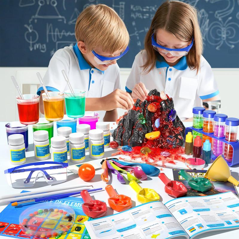 Science Kit with 240+ Science Lab Experiments,DIY STEM Educational Learning Scientific Tools  Toys Gift