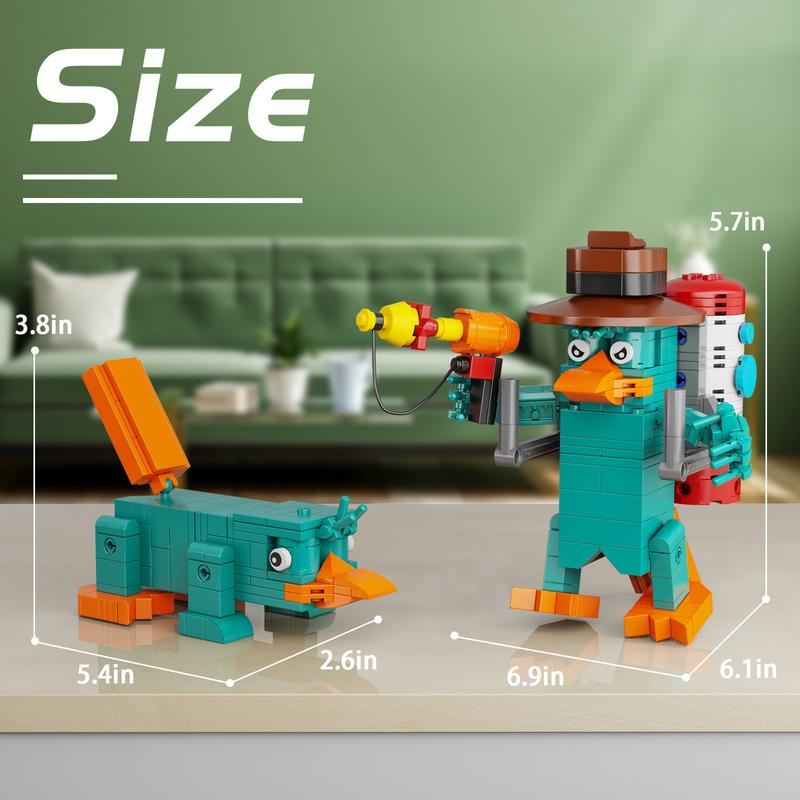 Classic Animated Comedy Figure Building Blocks Set, Perfect Christmas & Halloween Toys for Fans and Kids (322 pcs)
