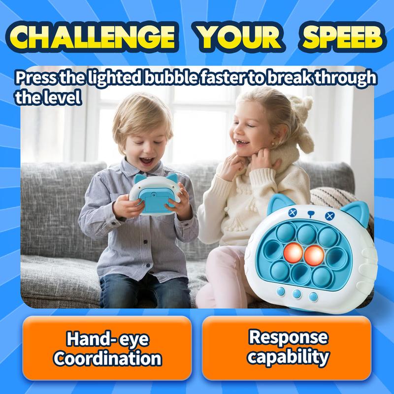 Fast Quick Pop Push Game Cute Animals Quick Push Children's Toys 3rd Generation 2024 Version