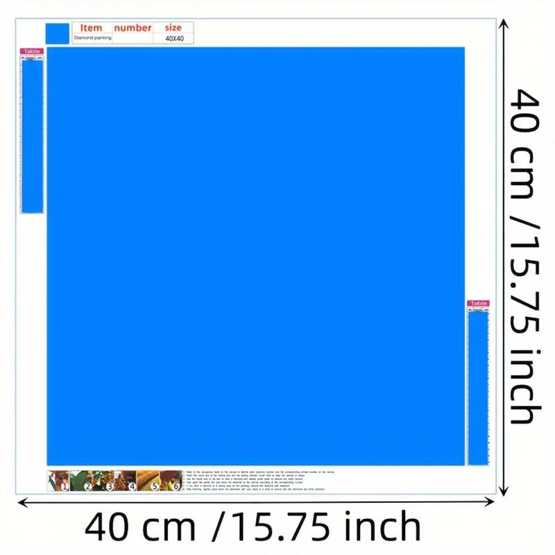 DIY Diamond Arts Colorful Painting Kit without Frame, DIY 5D Diamond Arts Colorful Painting Kit, Wall Art Decor for Home