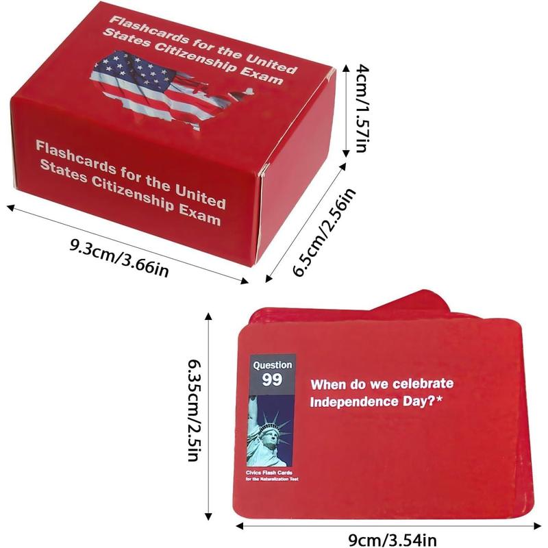 US Citizen Test Flash Cards 2024, Naturalization Test Study American Civics 100 USCIS Questions and Answers Citizenship Flashcards Tarjetas para La Ciudadania 2024 De Las 100 Preguntas