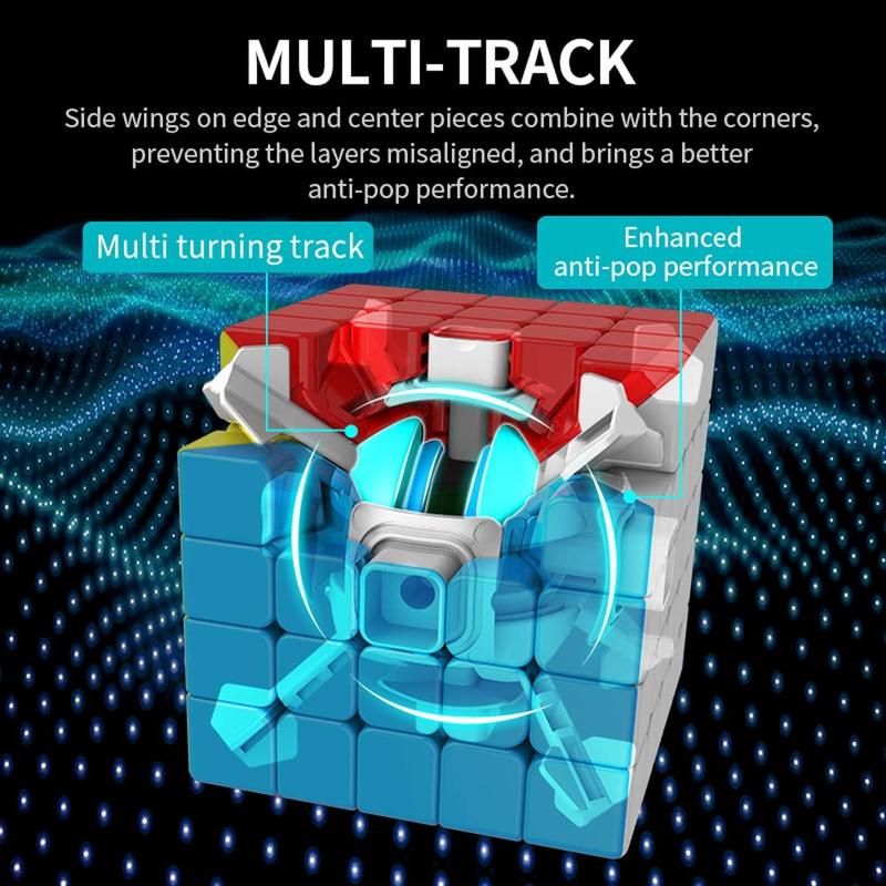 MoYu MeiLong 5x5 Speed Cube Stickerless 5x5x5 Magic Cube Puzzle Cube Toy