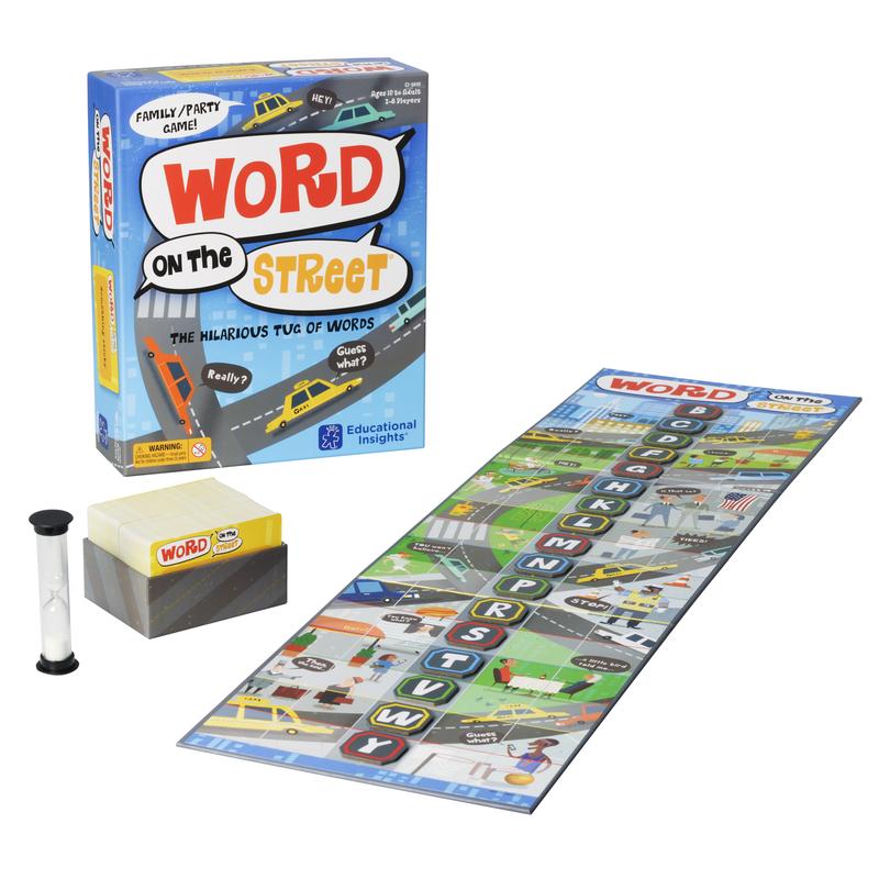 Educational Insights Word on the Street, Word Game for Family Game Night, Ages 10+