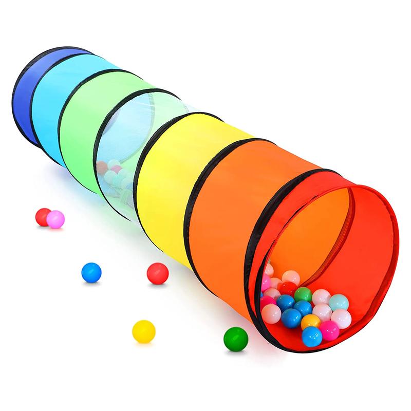 Kids Play Tunnel Tent for Girls and Boys 4-12 Years Colorful Toys for Kids Indoor Outdoor Games pit tunnel