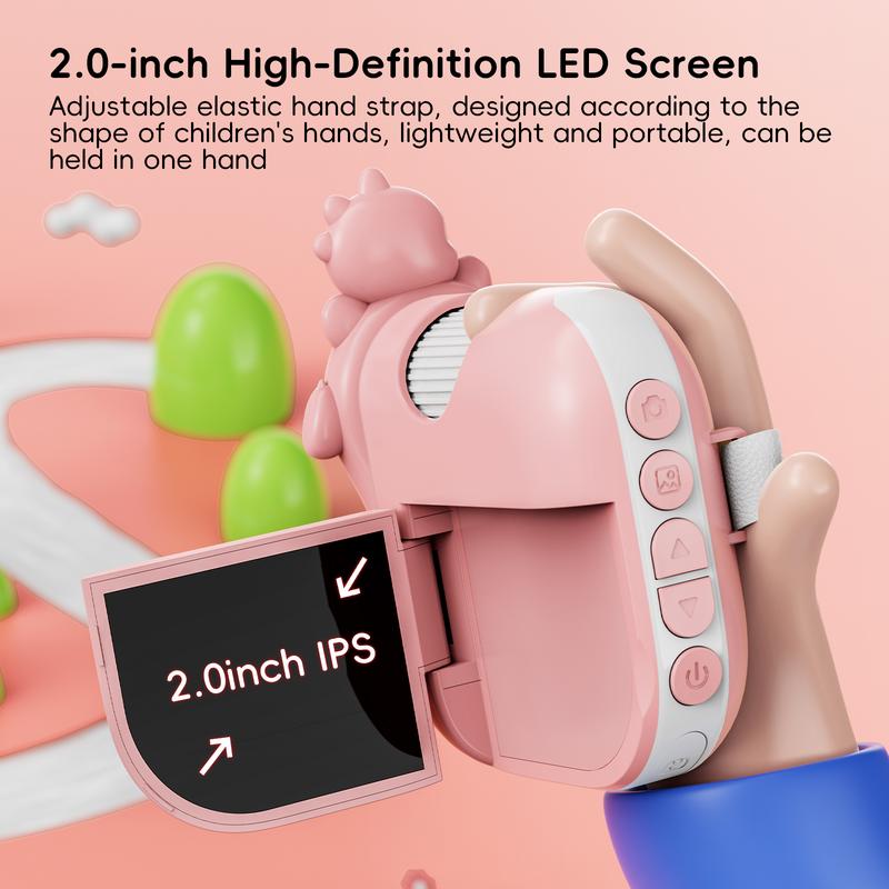 Microscope and Telescope, INSKAM 1000X Handheld Mini Children's Educational Product, Equipped with 2-inch LCD Screen, Portable and Mini, Suitable for 8-12 Years Old Children Halloween Christmas Birthday Educational Gift, Compatible with Windows, Mac OS