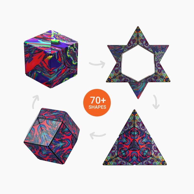 Laurence Gartel Series - Shashibo Magnetic Puzzle Cubes