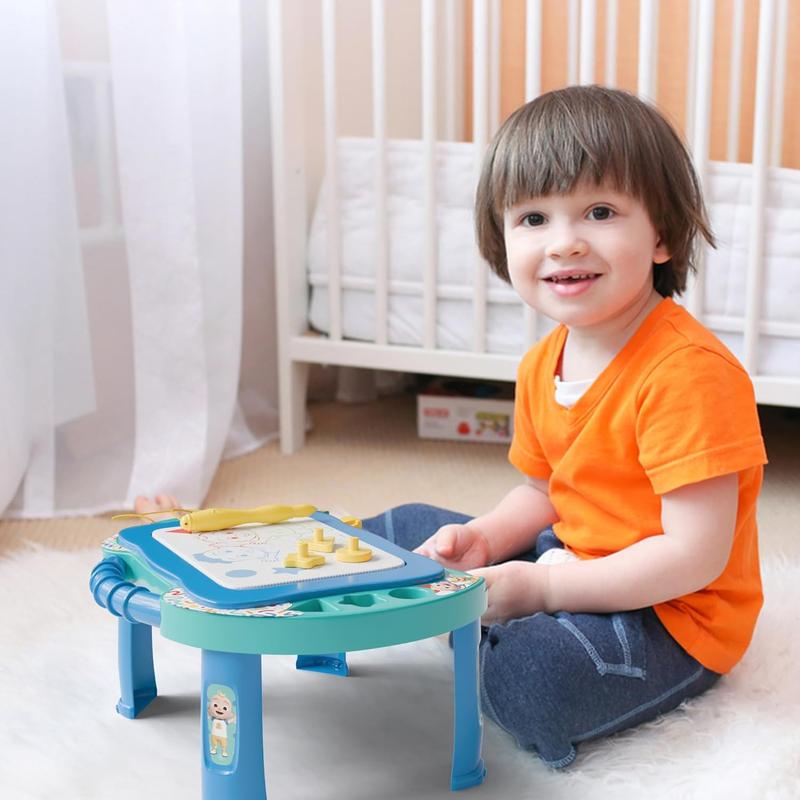 Cocomelon Magnetic Drawing Board - Mess-Free Play & Creative Exploration for Toddler Artistic Development with Instant Blank Canvas and Easy Erasing - Educational Learning Toy for Toddlers