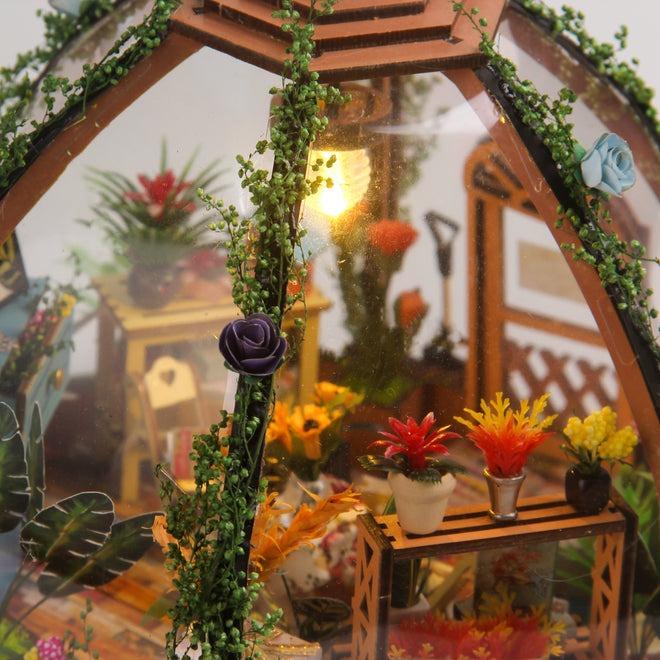 DIY Star Garden Miniature Dollhouse Kit - Complete Set with Easy Assembly Instructions