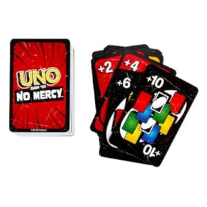 UNO Show No Mercy Card Game -Fun for Kids, Adults & Family Night - ldeal forParties & Travel