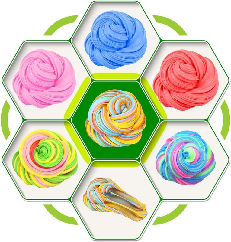 Christmas gift 11 Pack Butter Slime Kit,Super Soft & Non-Sticky, Birthday Gifts for Girls and Boys,Super Soft Sludge Toy