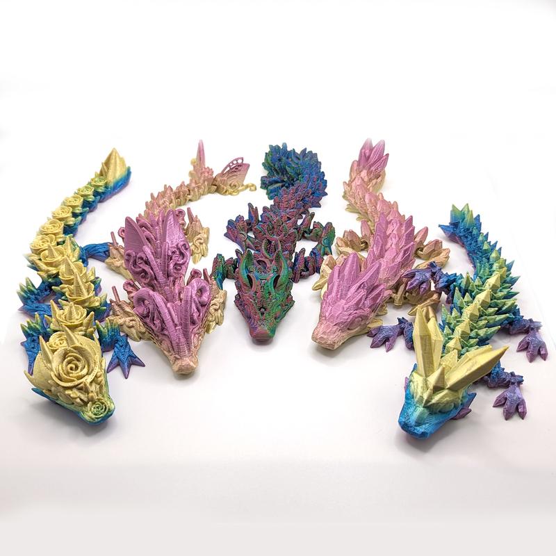 Baby Dragon Egg with Baby Dragon 3D Printed Figurine