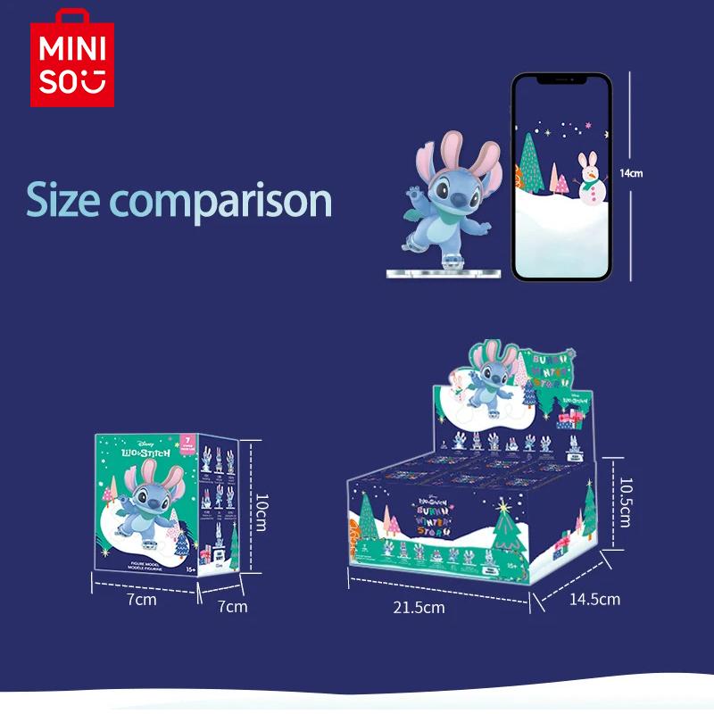 MINISO Lilo & Stitch Collection Bunny Winter Story Series FULL CASE Blind Box blind boxes