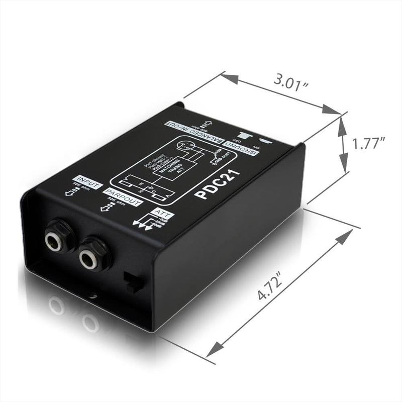 Direct Injection Audio Box - 2.36