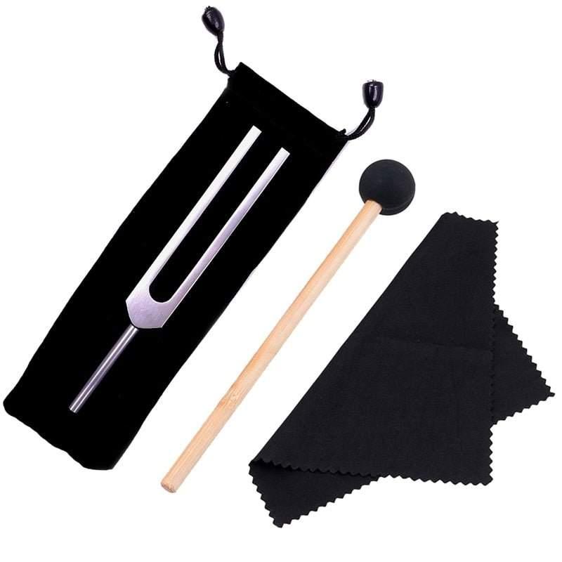 Solar Plexus Tuning Fork 528HZ - Tuner with Mallet Set