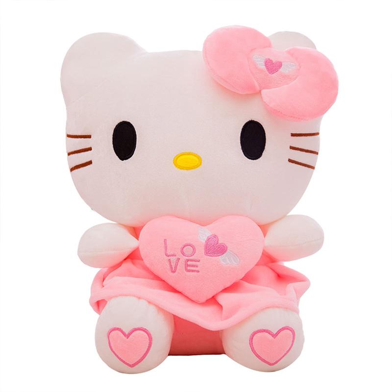 Plush Toys, Cute Soft Doll Toys, Birthday Gifts for Girls (Pink , 25CM)