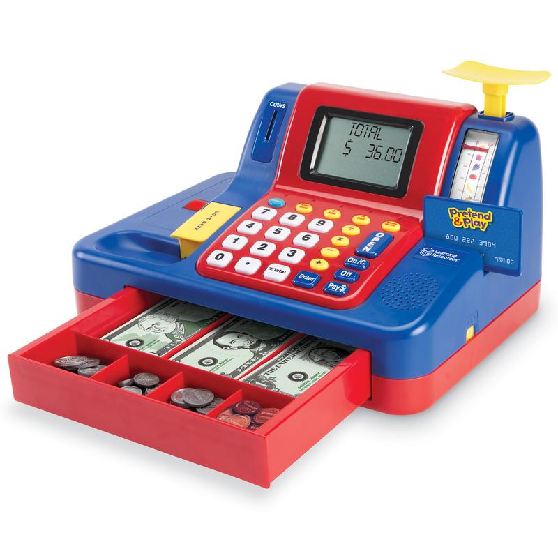 Learning Resources Cash Register,  Ages 3+