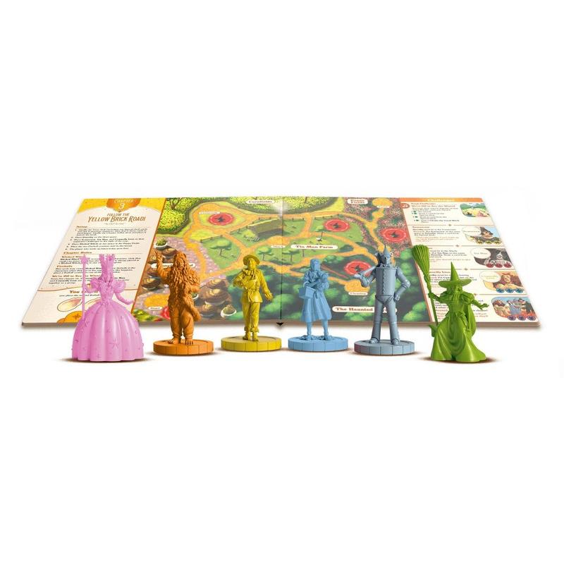 The Wizard of Oz Adventure Family Board Game 6 Chapters Miniatures Song