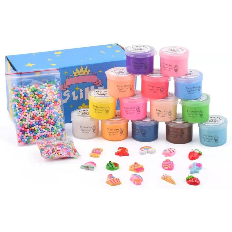 Slime,Super Mini Butter Slime Kit 14 Pack,Scented Slimes for Girls and Boys,Party Favor Gifts ,Soft and Non-Sticky