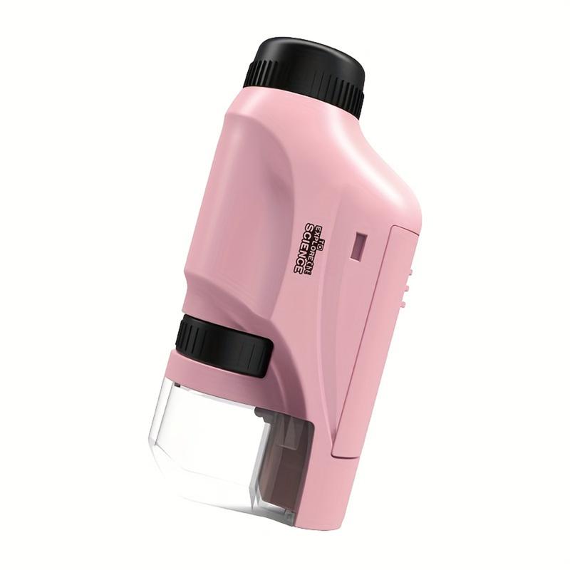 Explore The Wonders Of Nature With This Portable Microscope Toy - Perfect Educational Gift For Boys And Girls! Halloween Christmas Gift