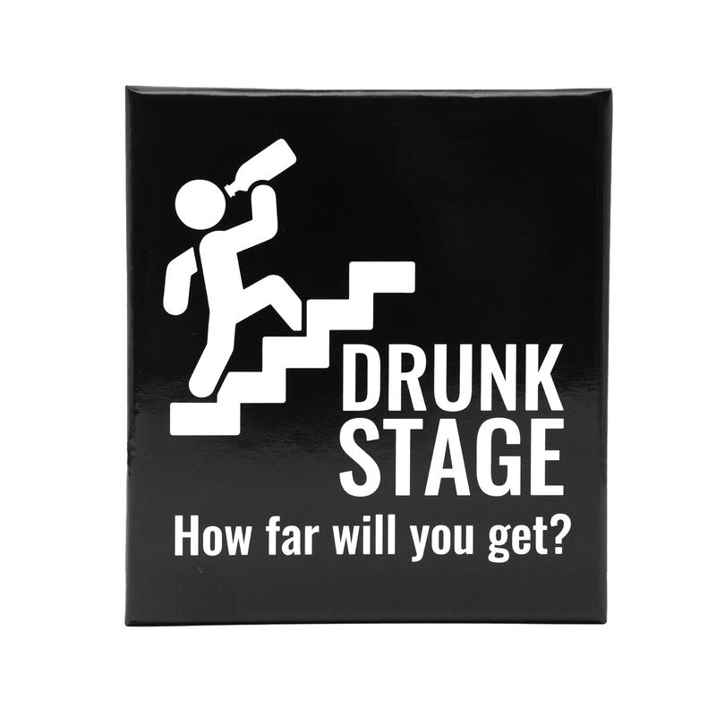 Drunk Stage: The Ultimate Party Drinking Card Game - 300 Cards, 3 Levels of Fun! Perfect for Every Party, Gathering, and Event – Choose Your Level and Make Memories with Friends!