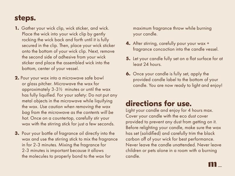 Viral DIY Candle Making Kit - Make 2 Stunning 4oz Candles