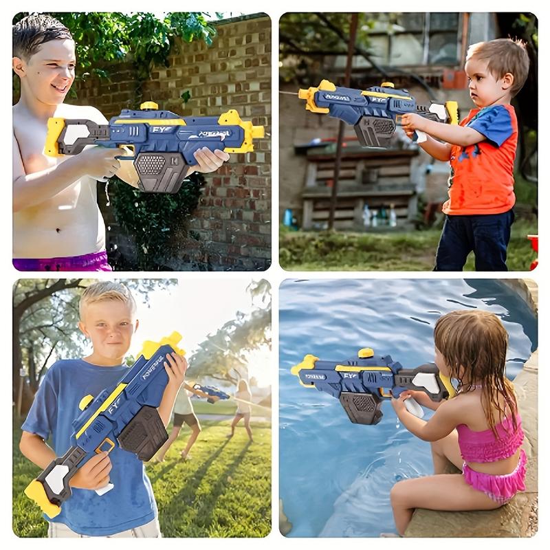 Electric Water Gun red and Self-Filling Function Electric Water Gun Blue