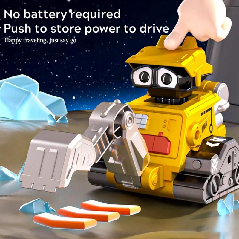Cartoon Lunar Exploration Vehicle Toy, Creative Inertia Sliding Car Toy, Cute Car Toy As Gift