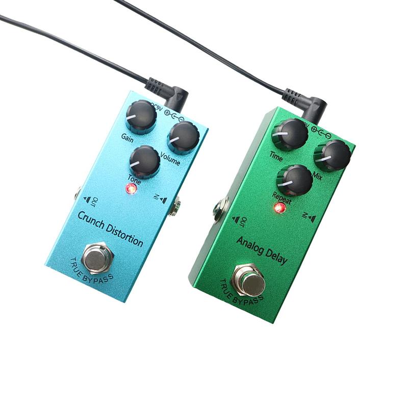 Guitar Pedal Power Supply, Portable Guitar Pedal Power Supply with 8 Isolated DC9V Outputs, Music Accessories for Guitar Effect Pedal Board