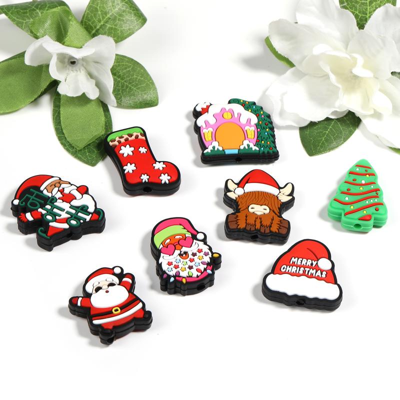 Silicone Focal Beads for Pens, Cute Character Beads for Keychains DIY Bracele Jewelry Making