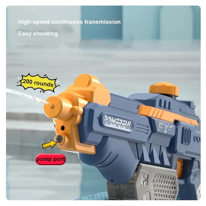 Electric Water Gun red and Self-Filling Function Electric Water Gun Blue