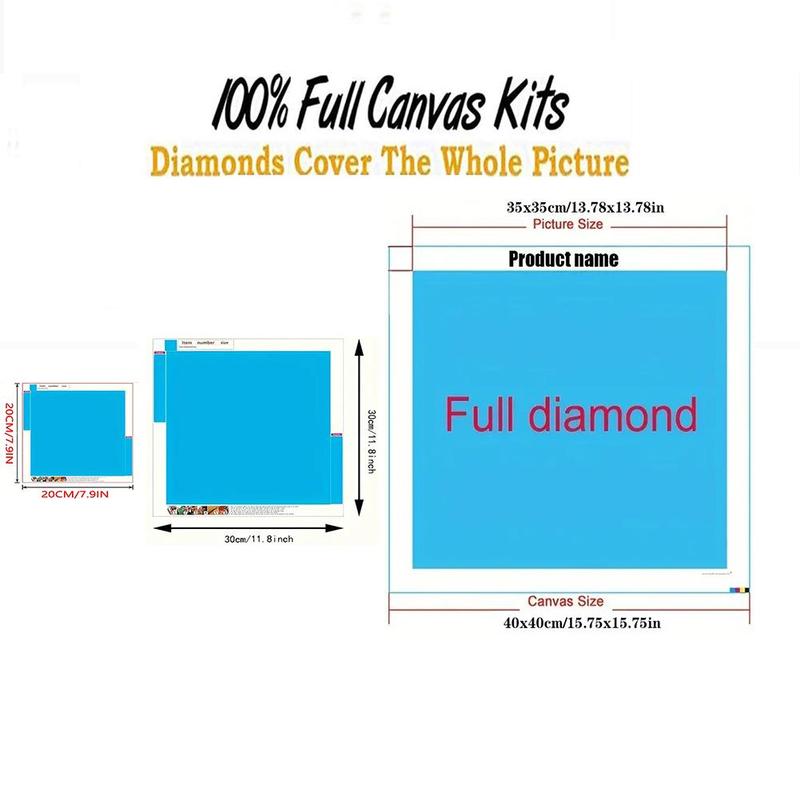 Black Hair Girl Pattern DIY Diamond Arts Colorful Painting Kit without Frame, 1 Set 5D Crystal Rhinestones Diamond Art Painting for Beginners, DIY Diamond Art Kits for Bedroom Living Room Decor, Christmas Gift