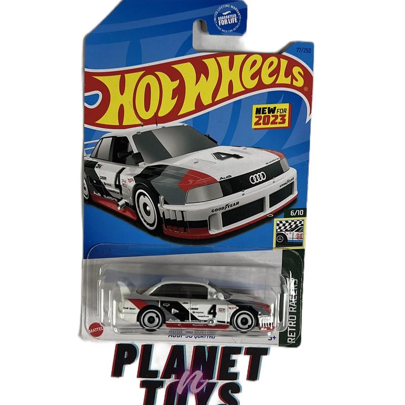Hot Wheels Audi 90' Quattro Diecast Car 1:64 - Classic Toy Vehicles