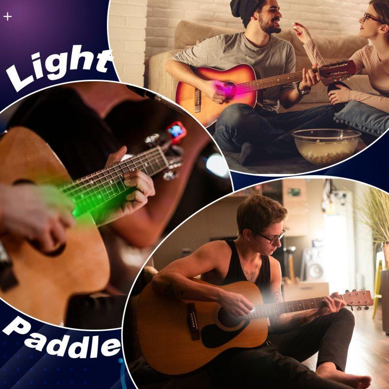 Luminous Guitar Pick, Glow in The Dark Guitar Pick, Automatic Glow Guitar Pick for Stage Performance