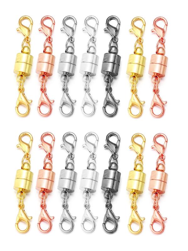 Magnetic Clasp Kit, Fashionable Jewelry Making Accessories for DIY Necklace Bracelet, Jewelry Making Accessories for Women & Girls