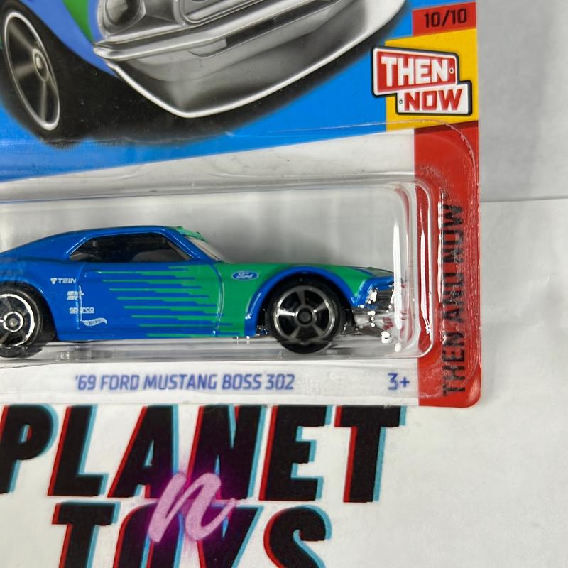Hot Wheels 69 Ford Mustang Boss 302 Diecast Car - Scale 1:64