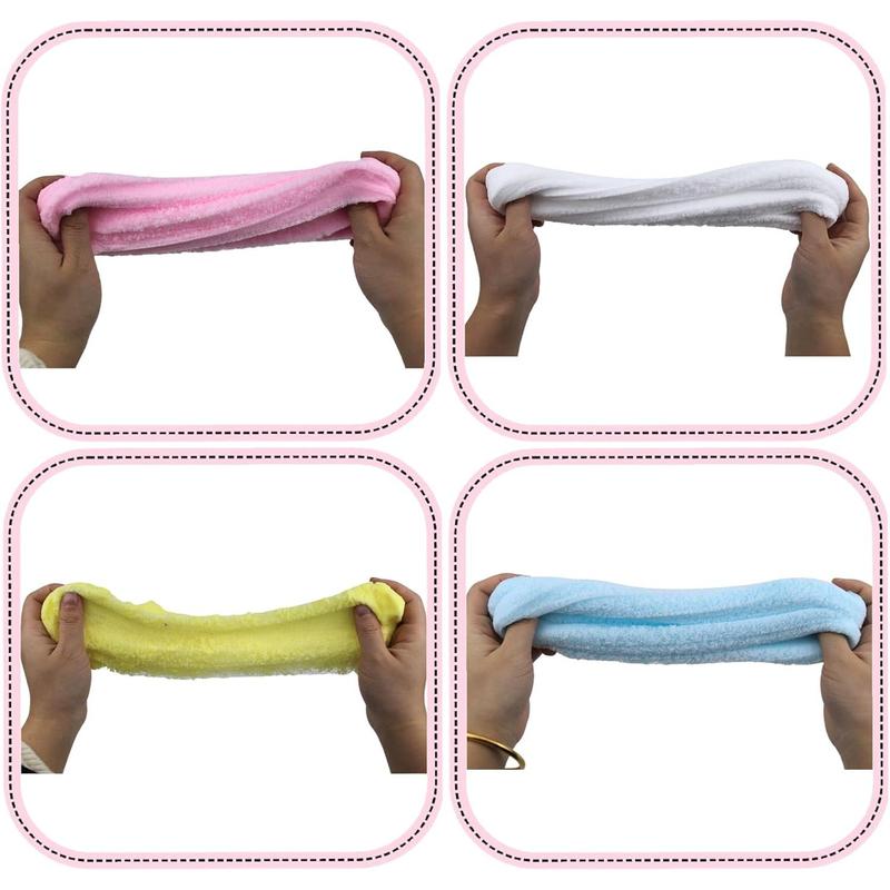6 Pack Cloud Slime Kit,Birthday Gifts for Kids,Party Favor for Girls & Boys,Non-Sticky,Super Soft Sludge Toy