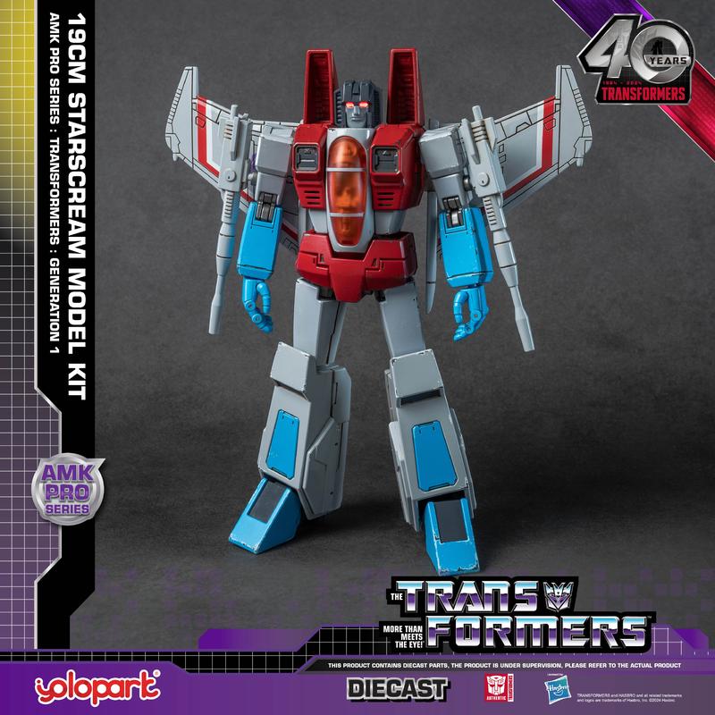 Transformers: Generation 1 - 19cm Starscream Model Kit - AMK PRO Series