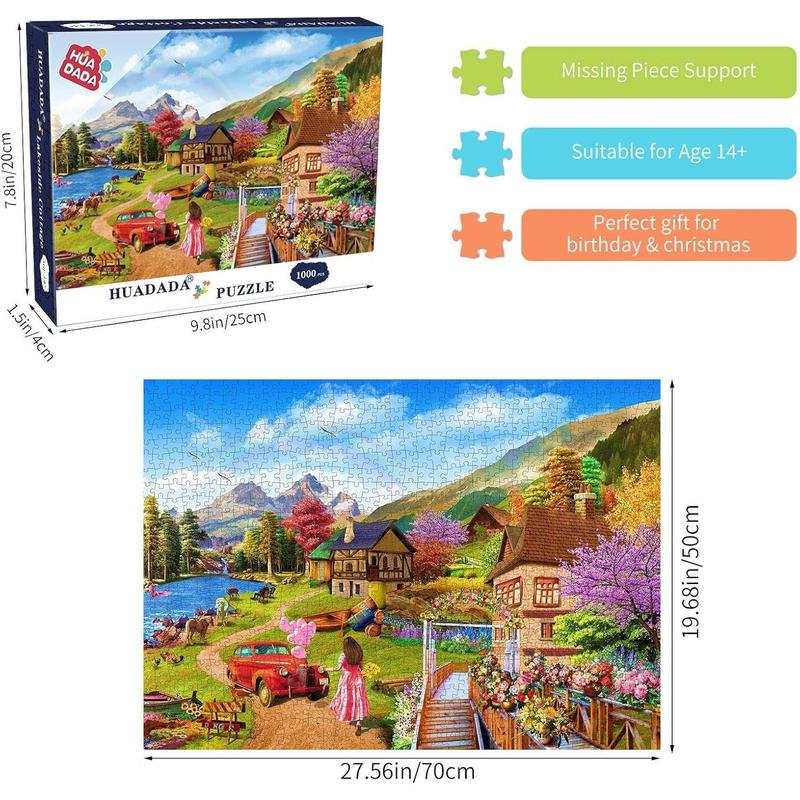 Jigsaw Puzzles for Adults 1000 Piece Puzzle for Adults 1000 Pieces Puzzle 1000 Pieces-Wilderness Tour