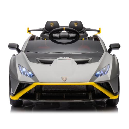 24V Kids Electric Ride-On Drift Car: Speeds 1.86-5.59 MPH, Ages 3-8, Foam Front Wheels, 360° Spin, LED Lights, Dynamic Music, Early Learning, USB Port, Drift Feature