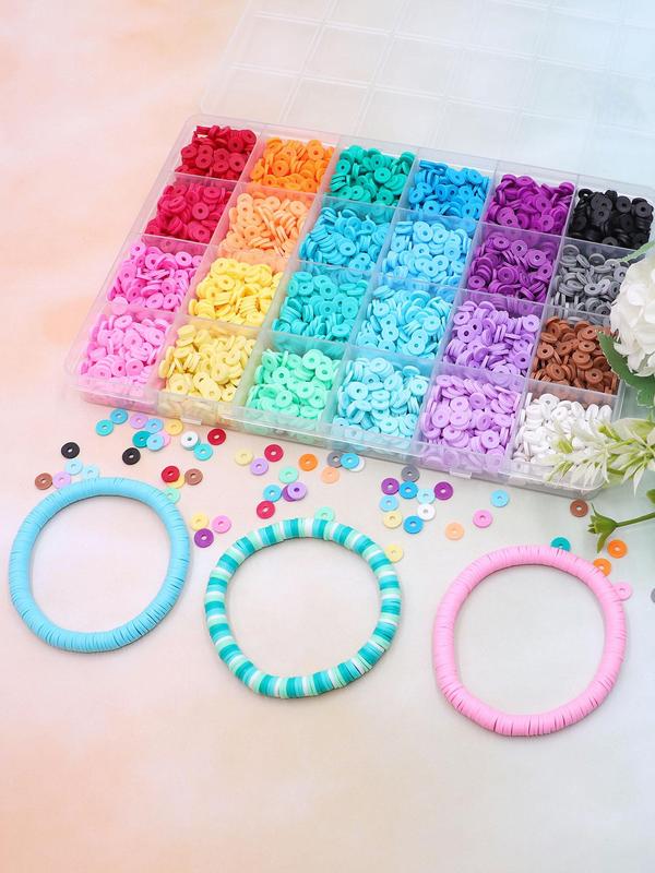 Colorful Beaded Kit, DIY Beaded Kit for Bracelet Necklace Making, Jewelry Making Supplies for Women & Teenager