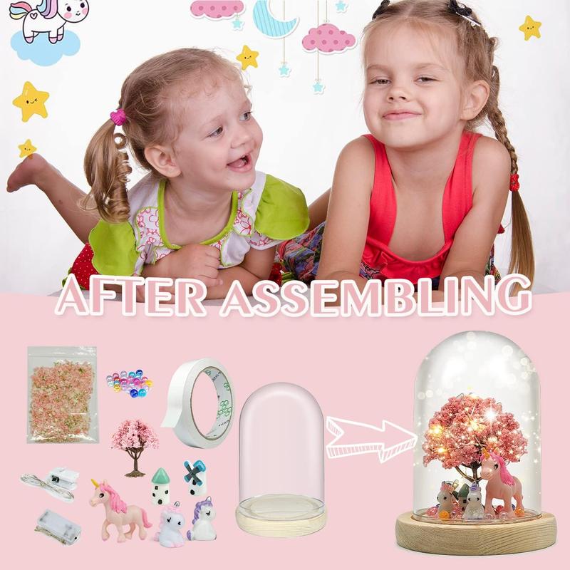 Christmas gift Make Your Own Unicorn Night Light Craft Kit for Kids - Fun Arts & Crafts Project for Girls Ages 5-9 Unicorn Gift for Christmas and More
