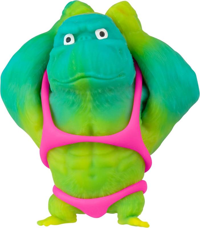 ORB Funkee Monkee Mega Surprise 3 Pack - These Funny Monkeys are Stretchy, Squishy, & Even Perfect to Squeeze for Stress Relief - Original Sensory Fidget Collectible Toys for Kids and Adults