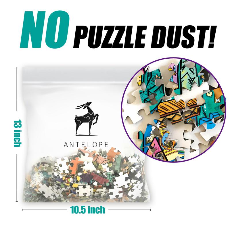 Antelope Puzzle Cat Castle 1000 Piece Jigsaw Puzzle
