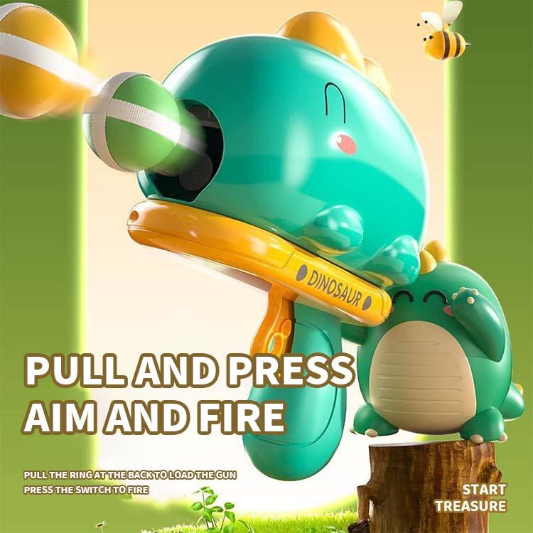 Dinosaur Soft Ball Gun for Boys - Exercise Children's Aiming Ability - Perfect Gift for Boy